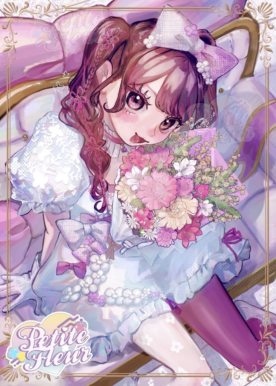 目を引く色鮮やかなイラストを描きます アイコンやサムネに！厚塗りできらきらかわいいイラストです イメージ4