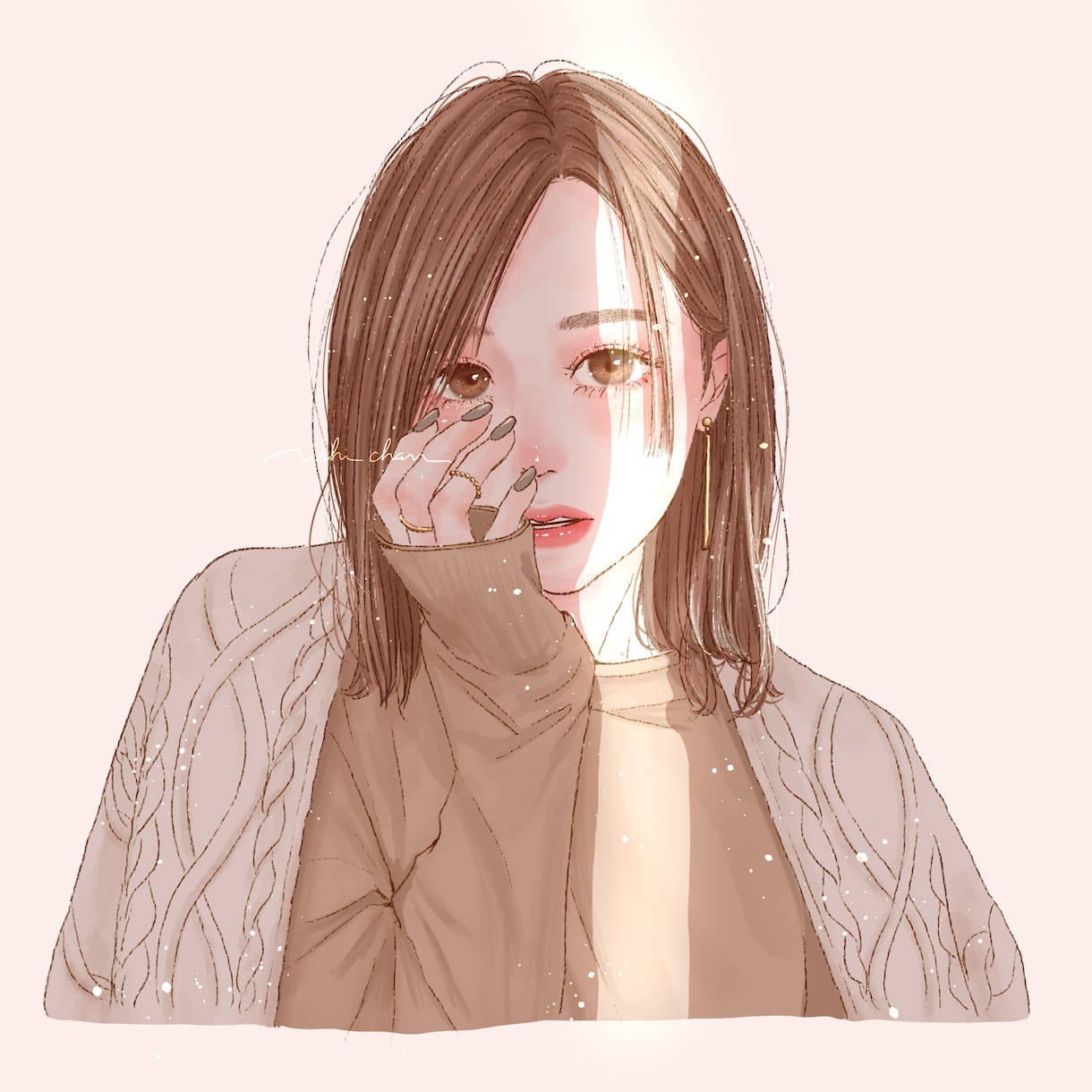 繊細で可愛い♡こだわりのアイコン等描きます アイコンの他、配信背景・商業用等、ご相談ください☺︎ イメージ10