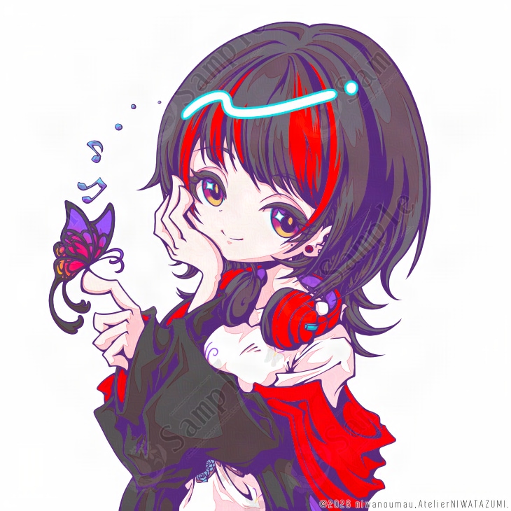 ポップでキュートなかわいい女の子イラスト描きます カートゥーン風がお好きな方にも！商用利用も可能です！ イメージ1