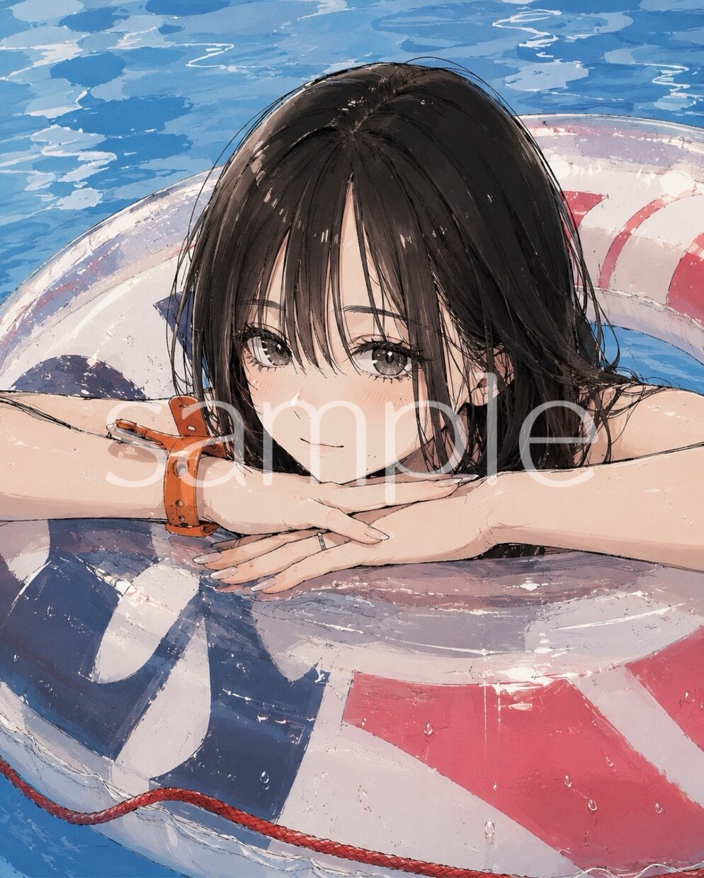 キレイめアニメ風アイコン作成します ✿写真やイメージから透明感ある可愛い1枚に仕上げます✿ イメージ1