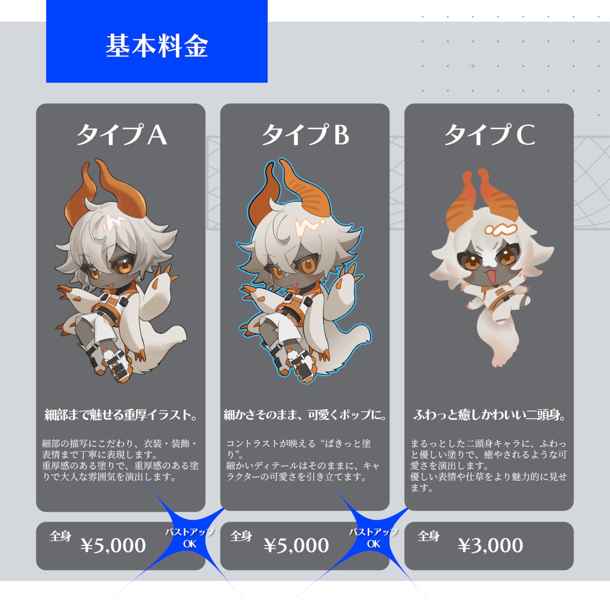 商用利用可!SD・ミニキャラ描きます 【現役Vの依頼多数！】配信映え、グッズに最適な高品質イラスト イメージ2