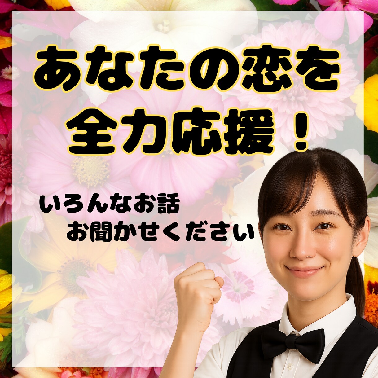 不倫・失恋復縁・浮気・恋愛相談　お聞きします 知人には相談できない恋愛相談や愚痴　なんでもお気軽に♪ イメージ3