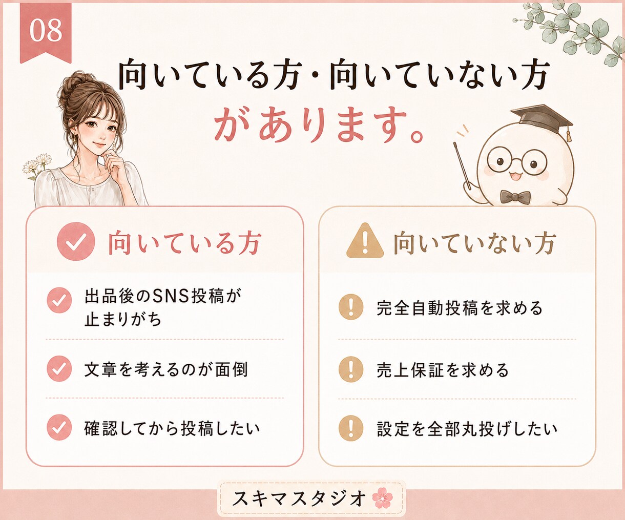 出品後SNS投稿がラクになるキットをご用意します フリマアプリのURLを送るだけでSNS投稿文をAIが返信 イメージ8