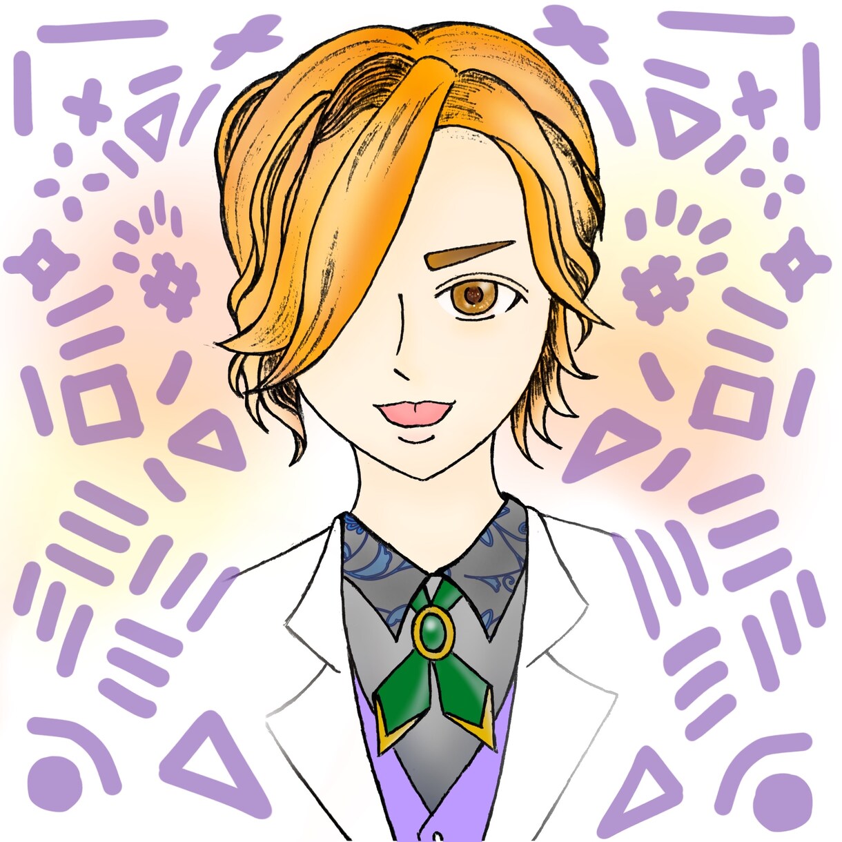オリジナル模様でアイコン制作致します ゼンタングル模様が特徴のアイコン制作です！aiつかいません！ イメージ3