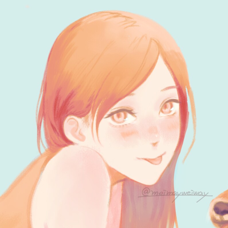 美少女･美人のSNSアイコン描きます 厚塗りで美少女(美人)系のSNSアイコン制作します イメージ4