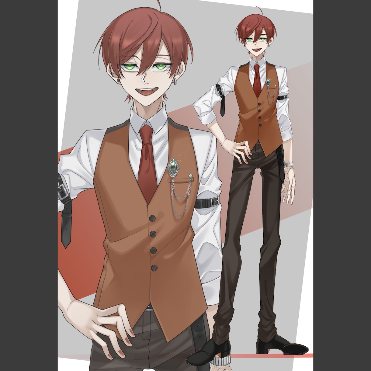 印象的な立ち絵制作します IRIAM・TRPGなどに対応 イメージ1