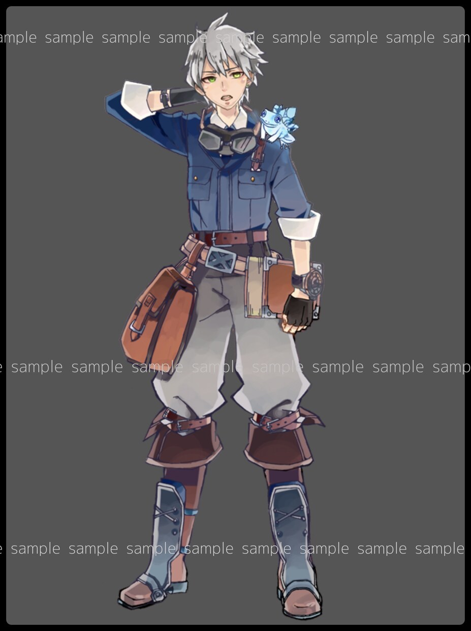 TRPGやゲーム等の立ち絵を作成します TRPGに立ち絵があったらいいな…そんなときにどうぞ！ イメージ8
