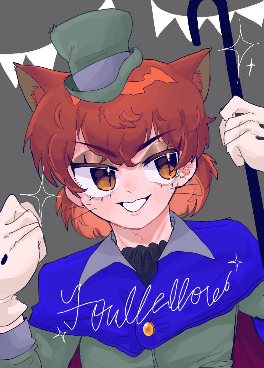 貴方の創作キャラを描かせていただきます デフォルメキャラでデジタルイラストでお届けします イメージ3