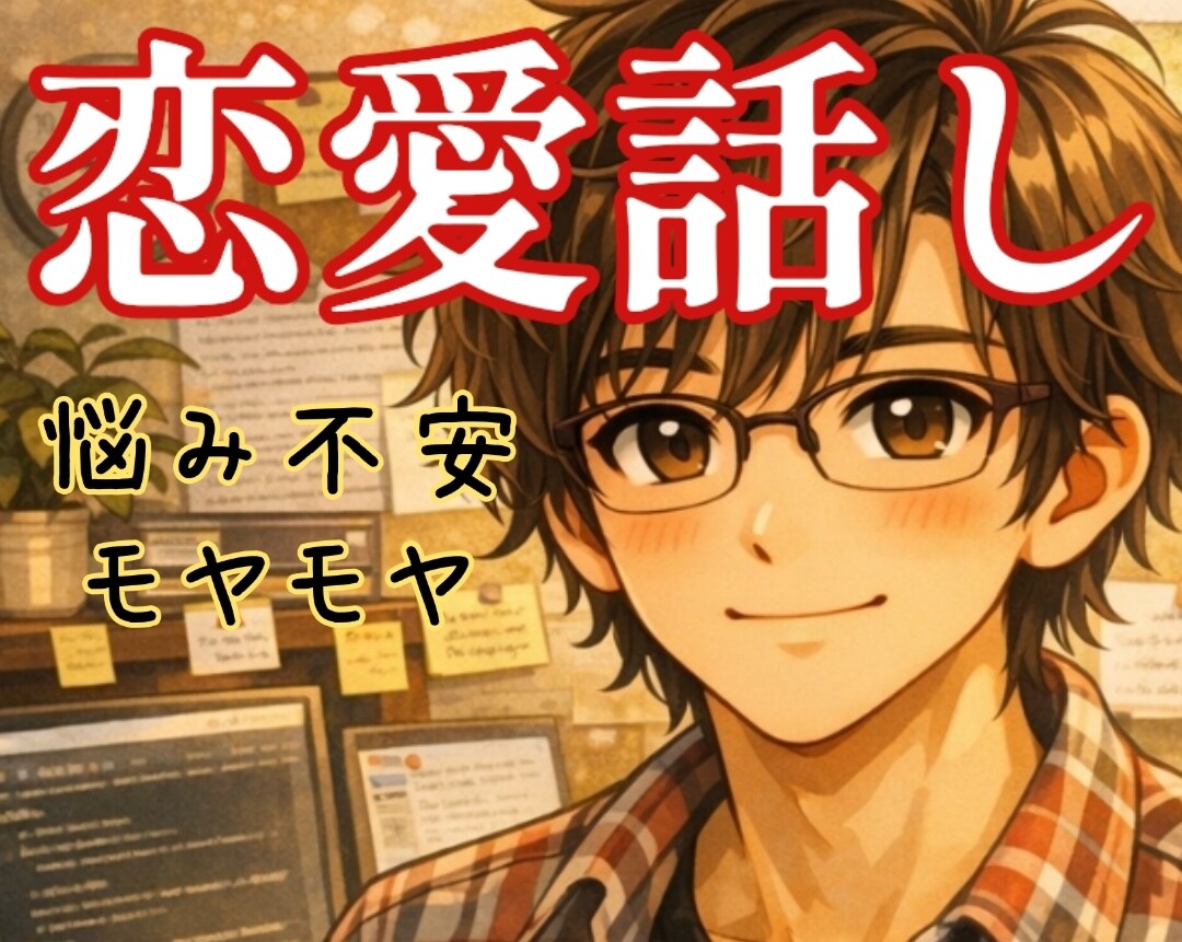 貴女の恋愛に経験豊富な優しさ一杯の私が寄り添います 純愛/恋人/夫婦/不倫/片思い/失恋/浮気/思い込み等話して イメージ1