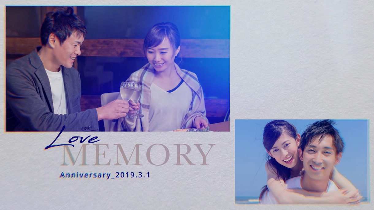 プロが結婚式プロフィールムービーを作成します プロクリエイターにしか作れないエレガントな感動ムービー！ イメージ4