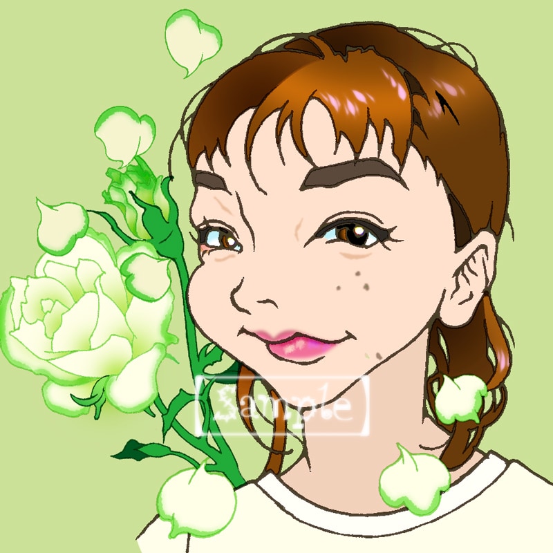 理想の自分へ！ちょい盛り☆アイコン描きます フォロワー様にも愛されるアイコン♡特別価格は残り1名様！ イメージ2