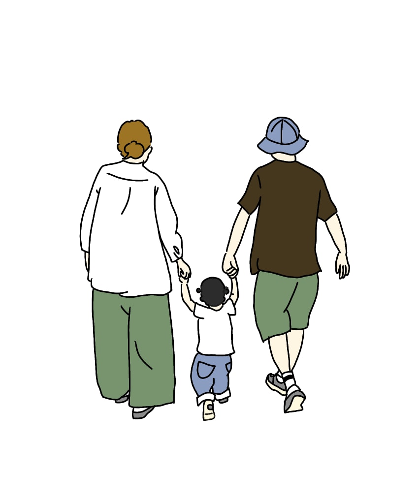 カップル、ご夫婦、家族のイラスト描きます ナチュラル、simpleなものから個性的なデザイン イメージ2
