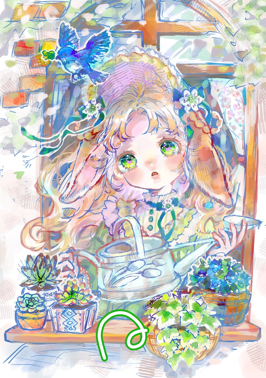柔らかい童話のような印象のイラストを制作します 堅苦しい文章、伝わりにくい場面やその魅力。人から人へ伝えます イメージ1