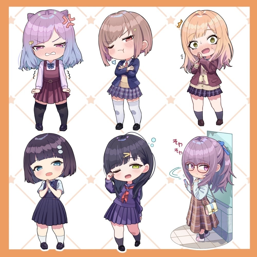 ムチッとした可愛いsdキャラを描きます むちっとした摘みたくなるようなちびキャラを描きます イメージ10