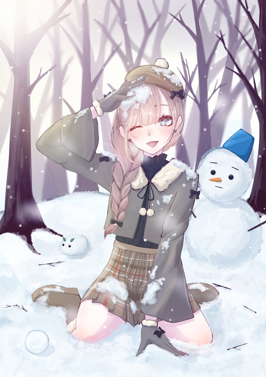 可愛くて魅力的な1枚絵､アイコン､立ち絵を描きます フリルが沢山着いた可愛い衣装を着てる女の子を沢山描きます!! イメージ9