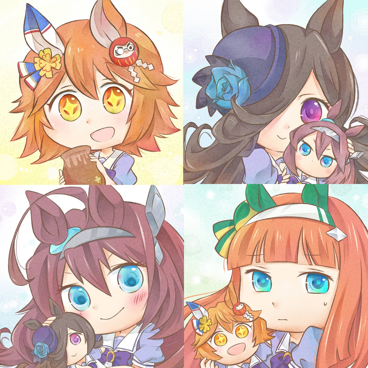 ゆるふわ系のキャラクターイラストを描きます SNSのアイコン、ブログのプロフィールなどに★ イメージ2