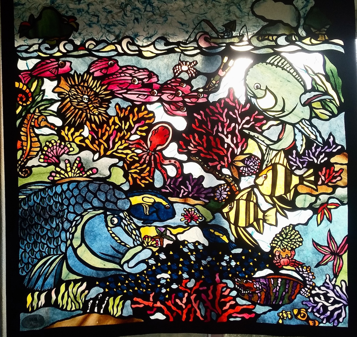 和紙を使う切り絵を作成いたします 昼は切り絵、夜は照明に変身する切り絵 イメージ2