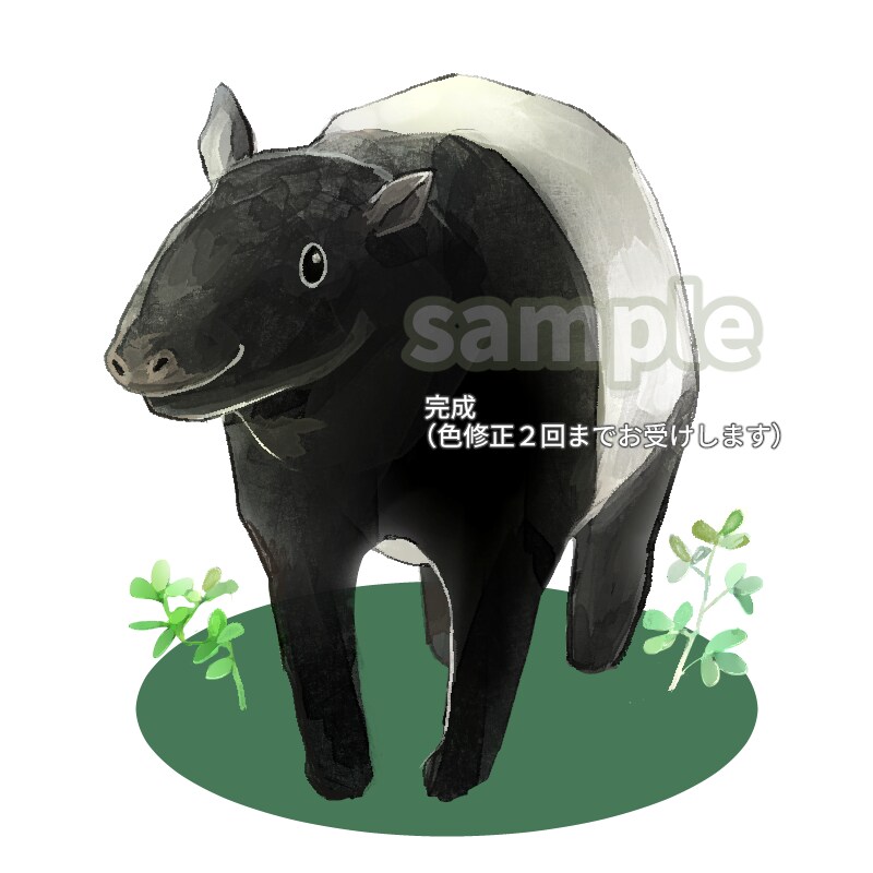 動物イラストお描きします お好きな動物をSNSやブログのアイコンに！ イメージ5
