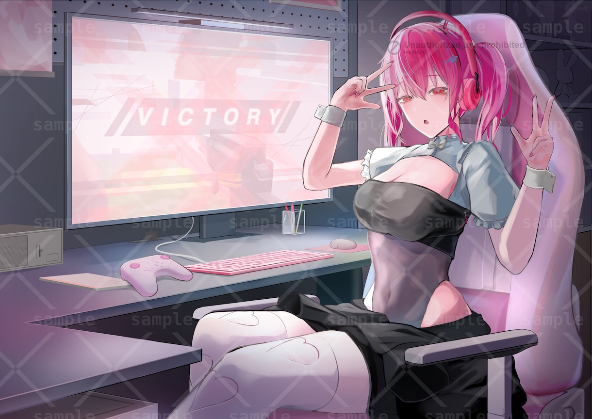 サムネ(MVなど)用イラスト描きます コミティア等イベント参加実績多数。クリスタ歴8年。 イメージ2
