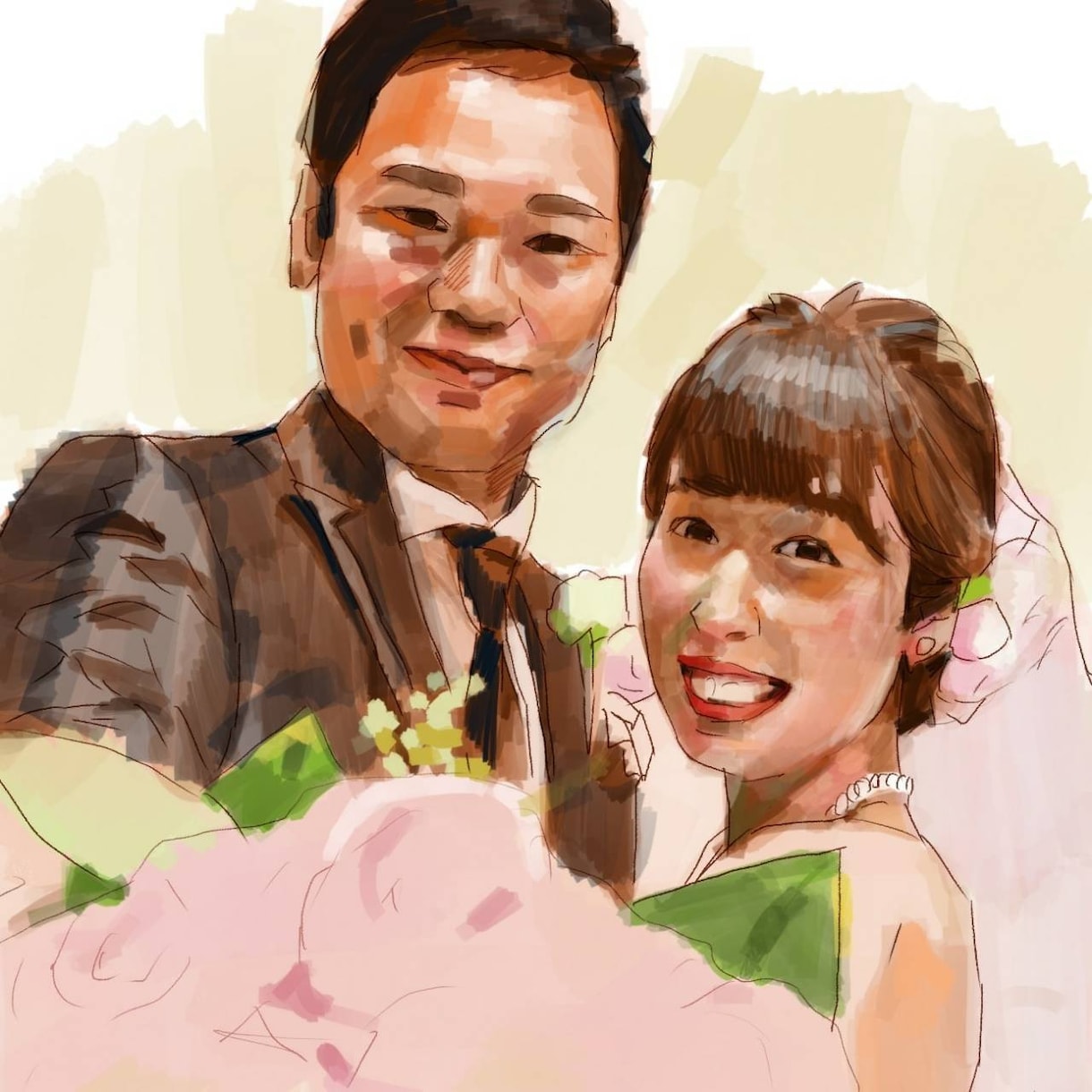 お預りしたお写真から手書きアート作品を作成します お気に入りの写真をアート作品に・・・！アイコンにもおすすめ！ イメージ7