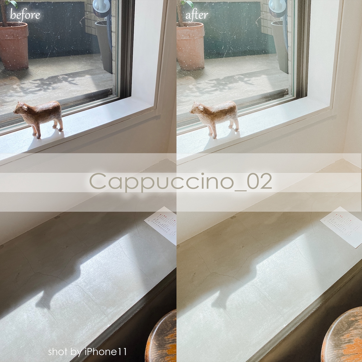 スマホで撮った写真を印象的な色味に仕上げます スマホ写真をワンタッチで雰囲気ある一枚に イメージ4