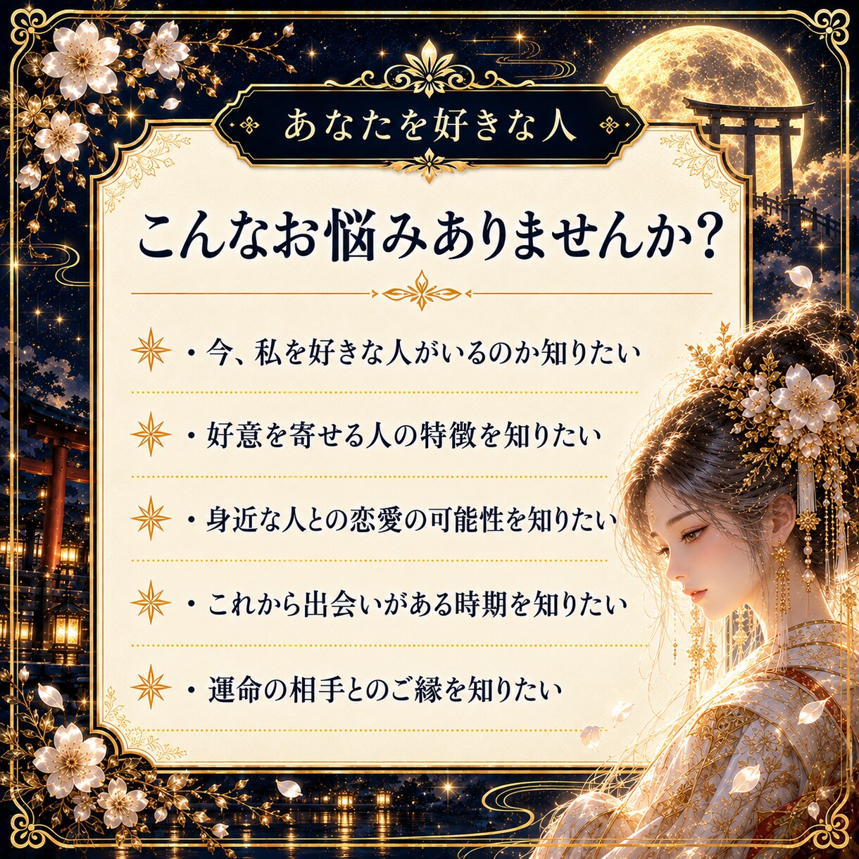あなたを密かに想う人の特徴を霊視します 今あなたに好意を寄せている人と恋愛の可能性を照覧 イメージ3