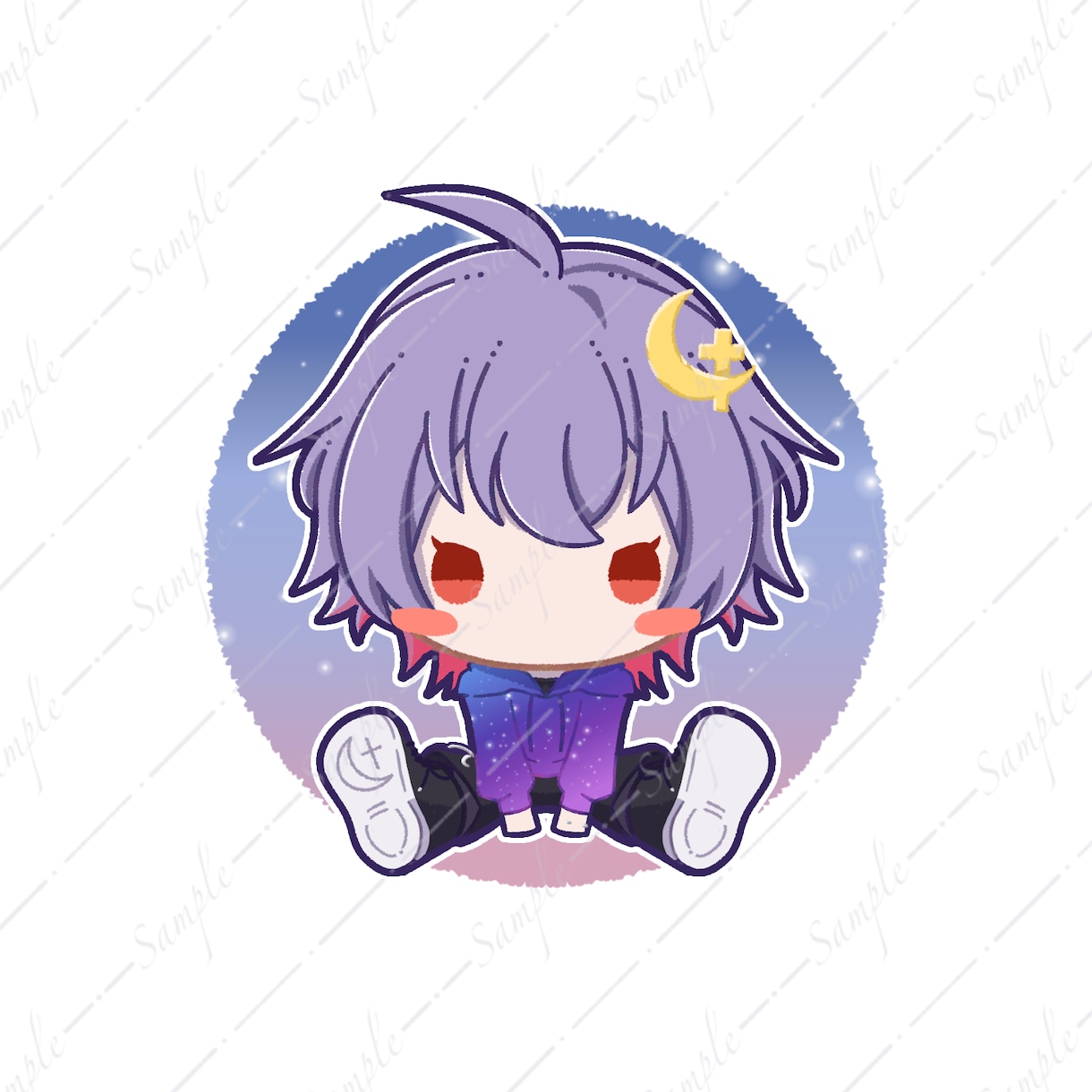 おすわりイラストを作成します ちょこんと可愛いく、ぬいぐるみみたい！ イメージ9