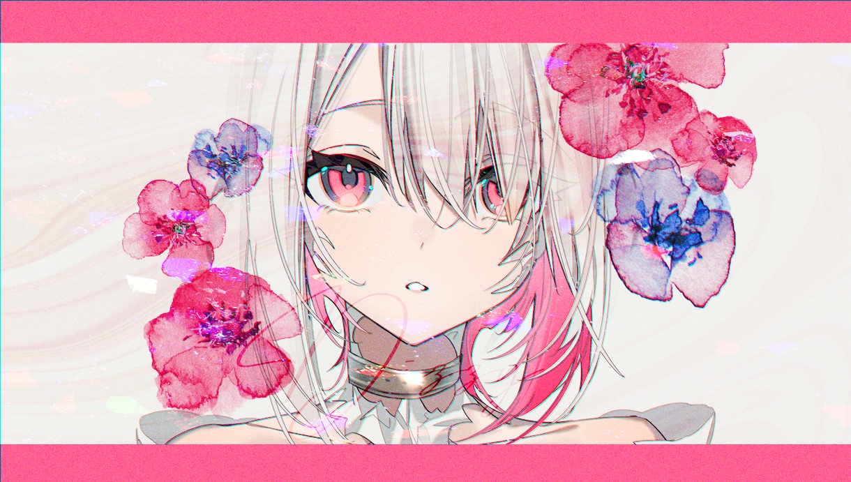 商用利用◎キラキラ、透明感のあるイラスト書きます 動画のサムネイル/CDジャケットなど幅広く対応致します。 イメージ1