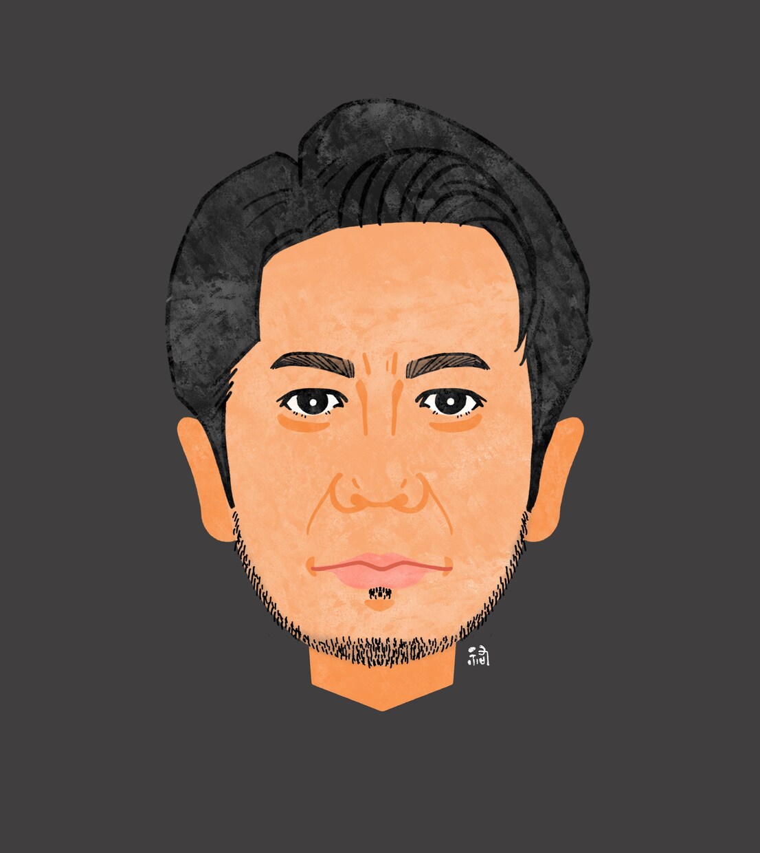 柔らかポップな雰囲気の似顔絵作ります SNSのアイコンなどにオススメ★ イメージ3
