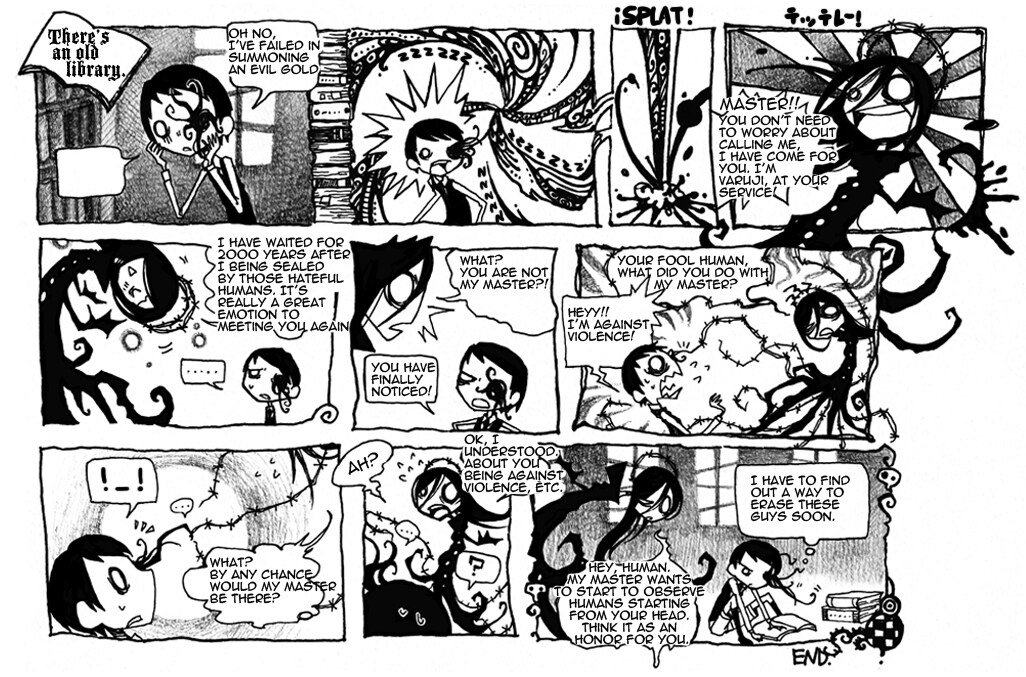 デフォルメポップなイラスト・漫画を作成します カートゥーンタッチでポップ・ダークなコンテンツに対応します イメージ9