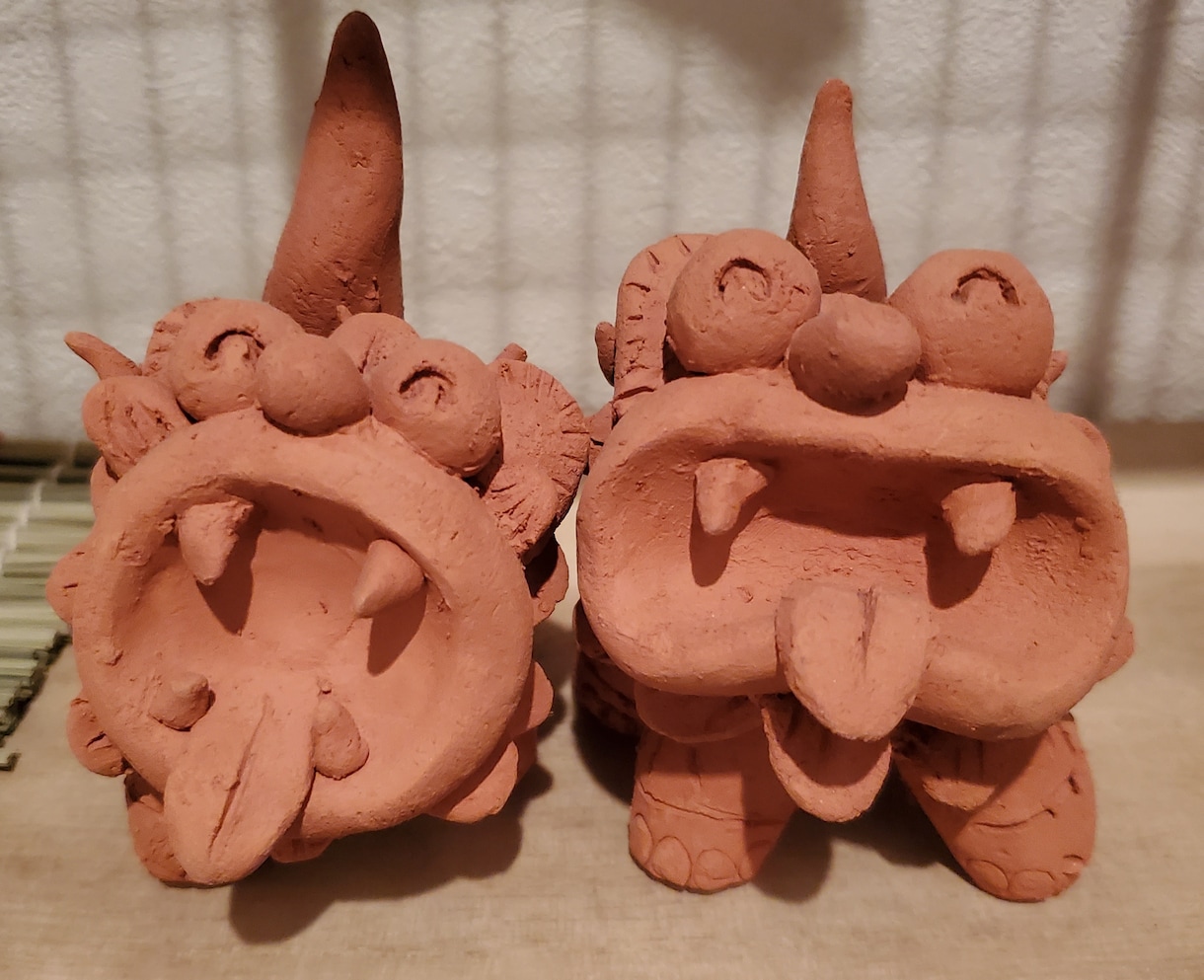 彫刻 絵 陶器 作成のお手伝いします オンラインレッスン、添削も可! イメージ3