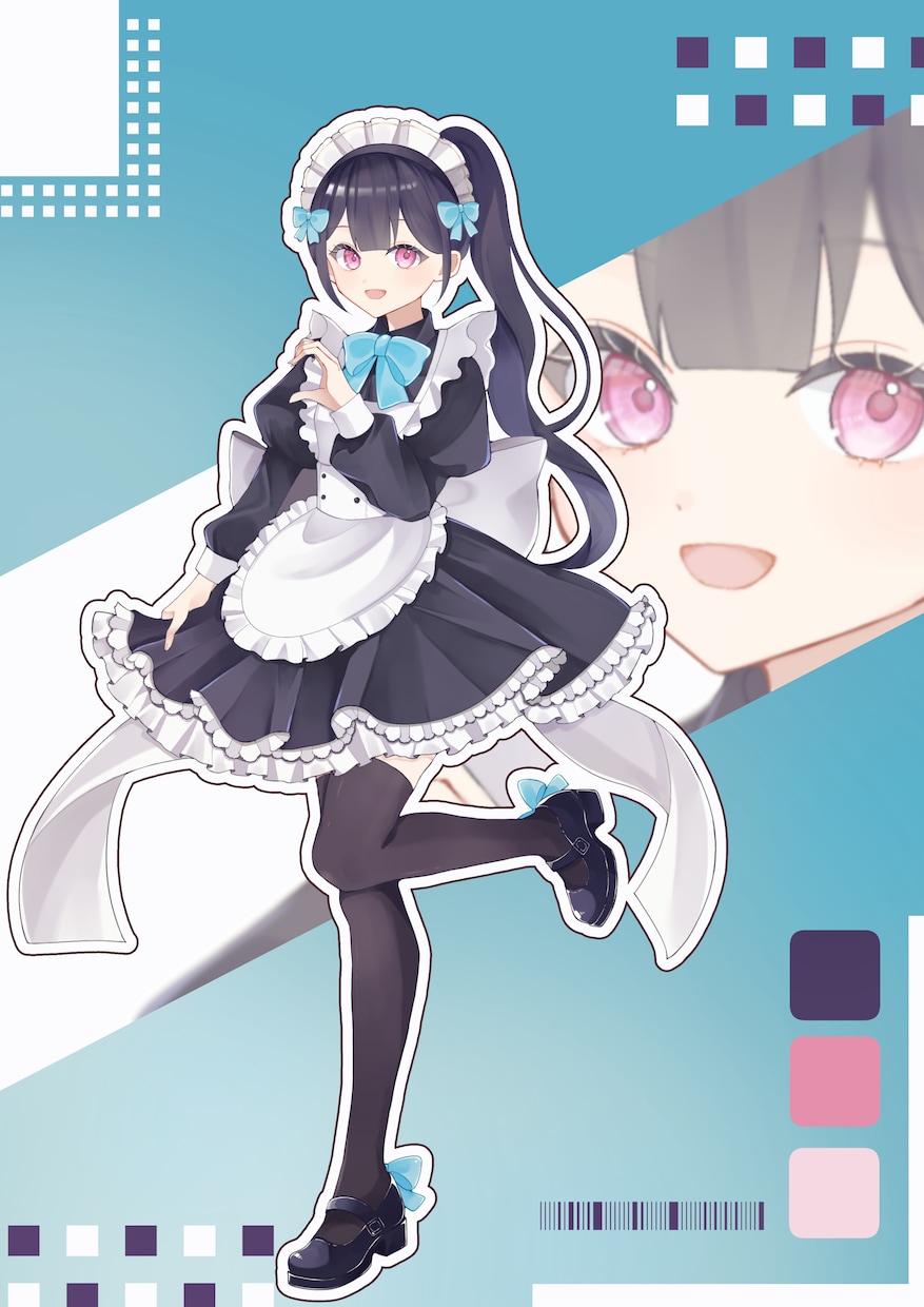 メイド量産イラスト描きます 5月10日はメイドの日!ペアで頼むとお得です イメージ8