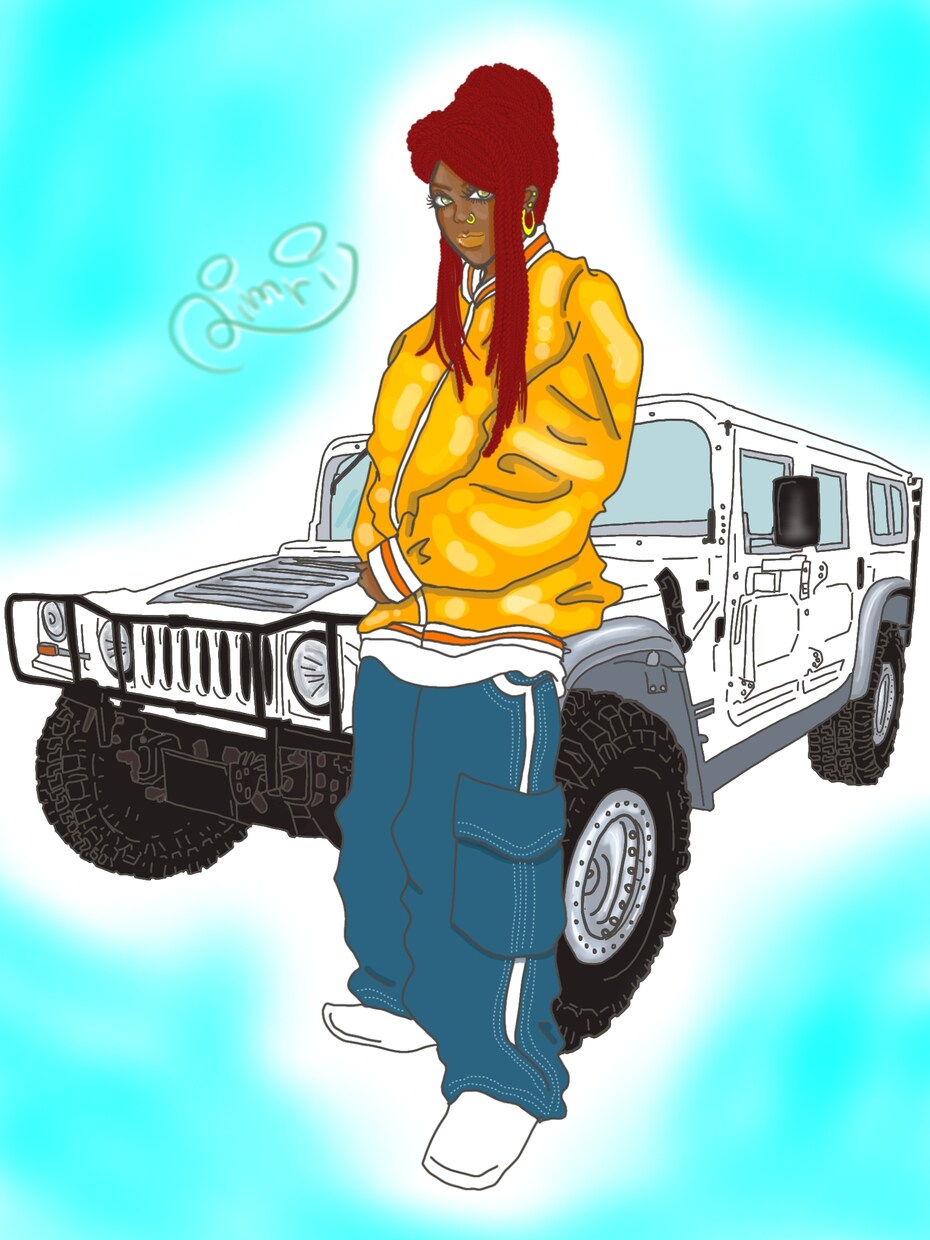 HIPHOP.Reggaeな強めイラストを描きます 強め、派手め、クールなど、オリジナルイラストを制作します。 イメージ3