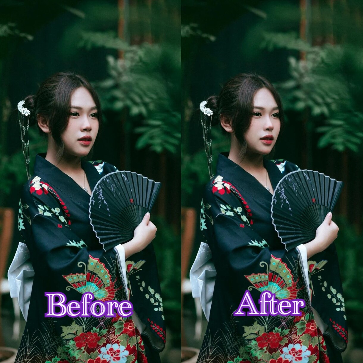 写真をナチュラルに可愛く加工します 盛りすぎず自然に仕上げたい方に！ イメージ2