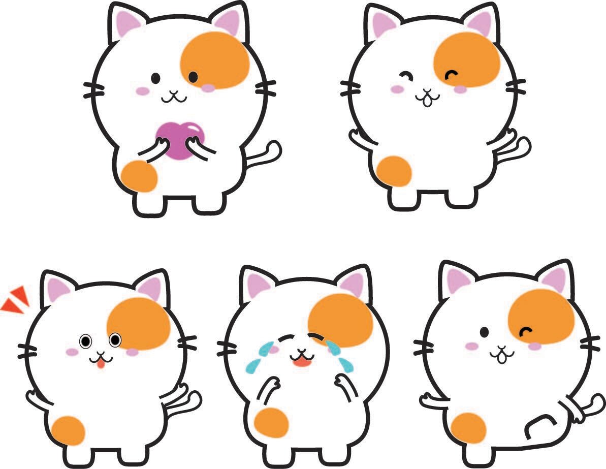 ゆるかわなオリジナルキャラクター作ります ほんわかしたキャラクターを作ります♪ イメージ2