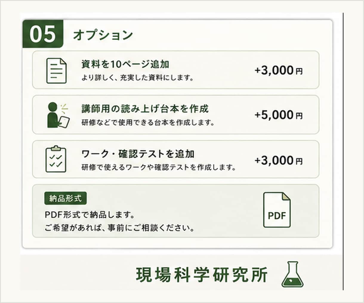 現場で伝えたいことを、分かりやすい資料に形にします 現場で伝えたいことを、分かりやすい資料に形にします イメージ5