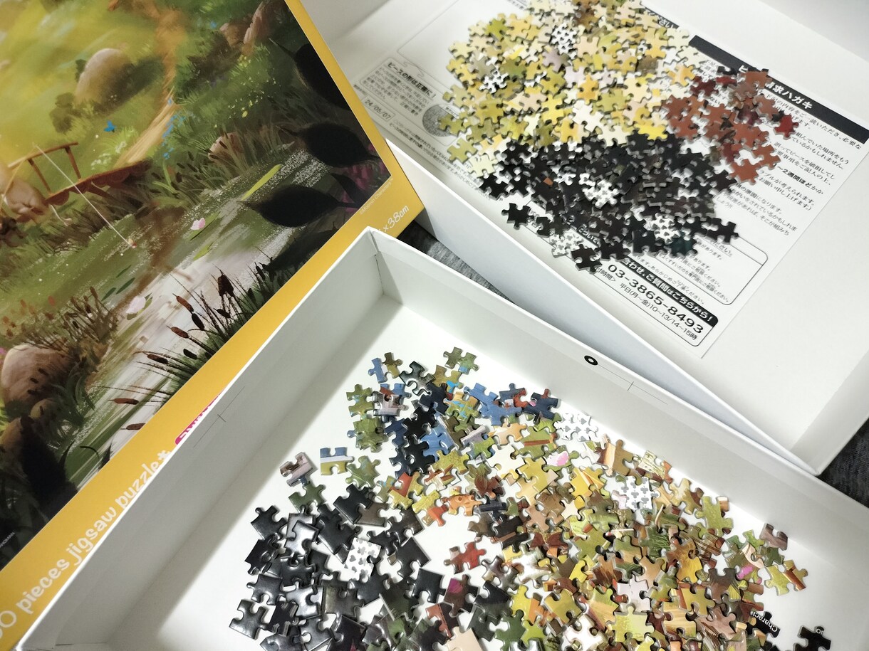 ジグソーパズルの組み立て代行いたします お気に入りのイラストや絵画をお部屋に飾りませんか♪ イメージ3