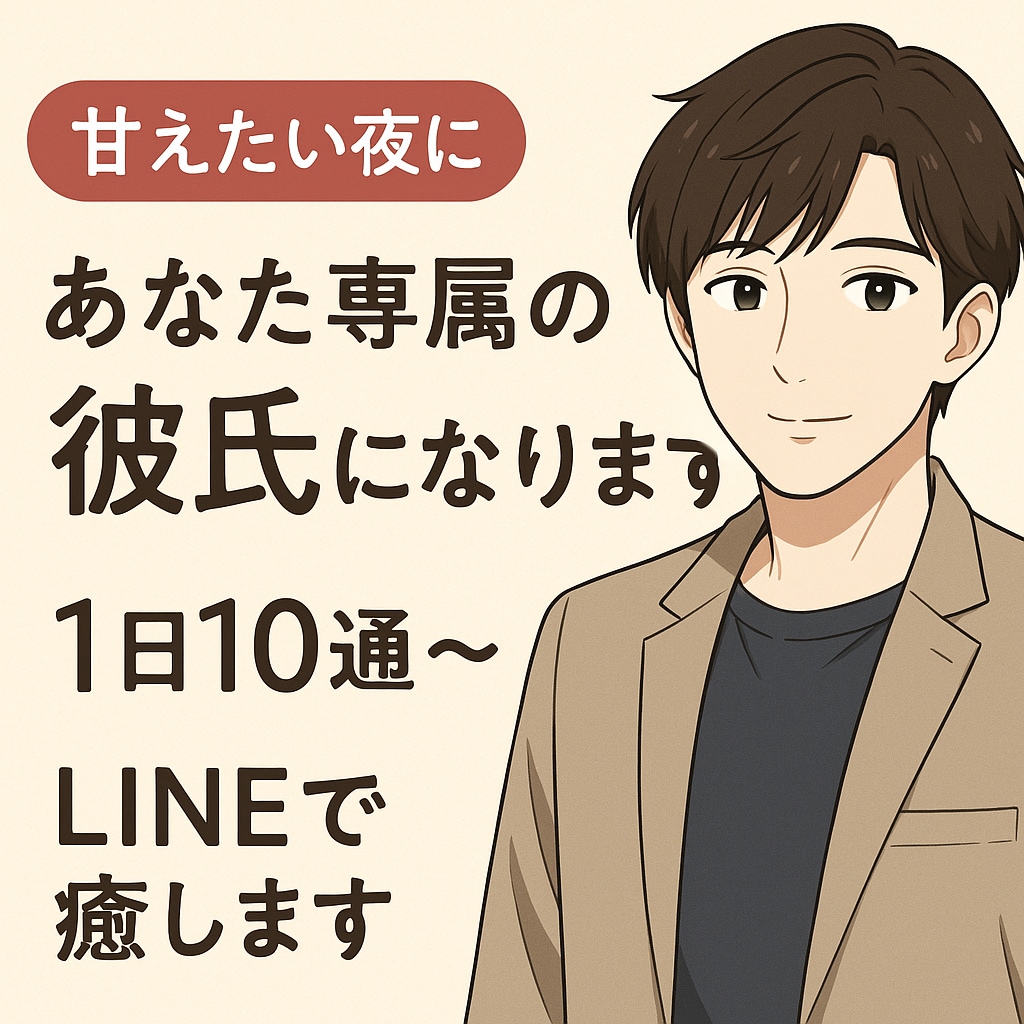 1日だけの恋人になります LINE風メッセージで癒します。 イメージ1