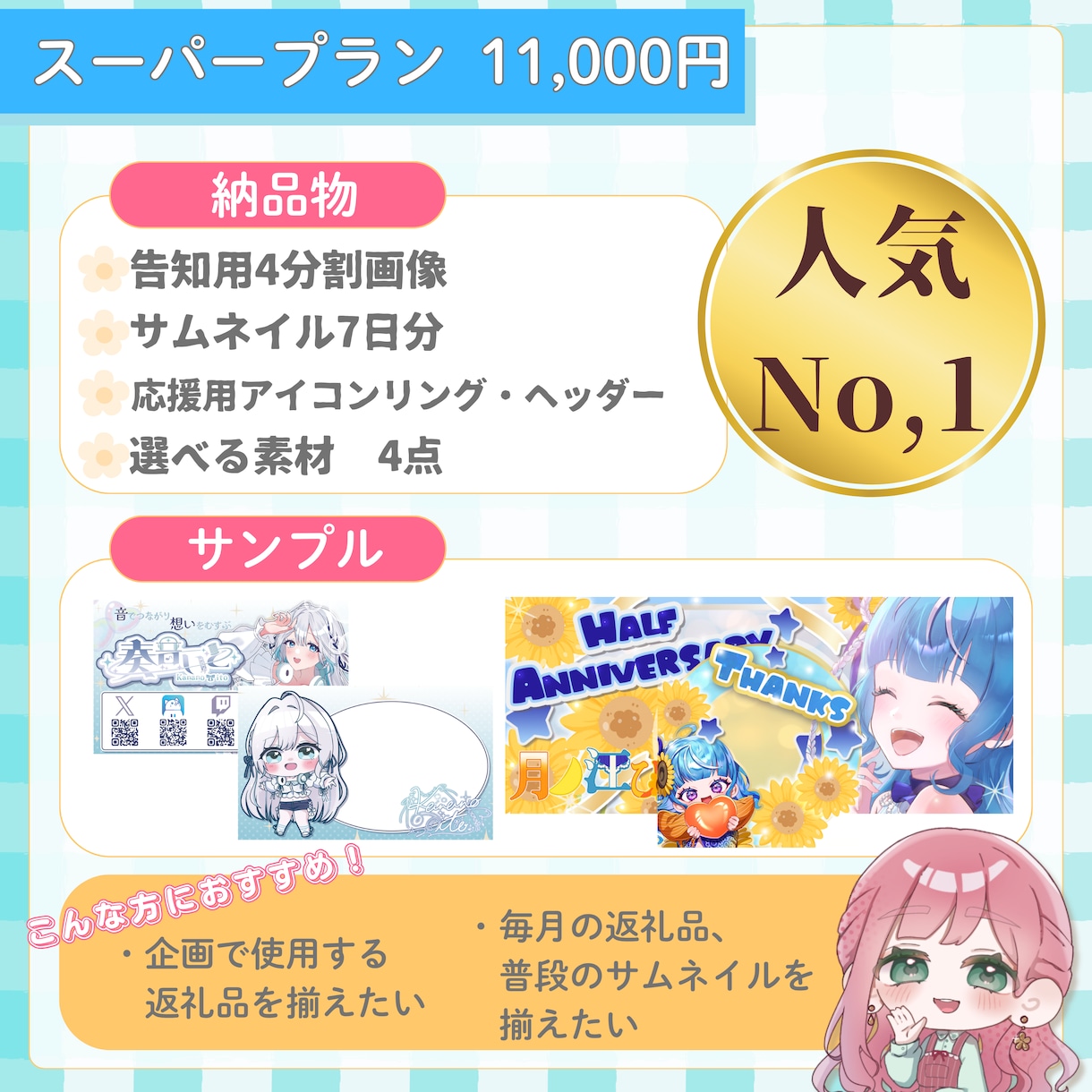 IRIAMガチイベ応援セット制作します 即日～1日で納品可能！商用利用料込で丁寧に対応します！ イメージ4