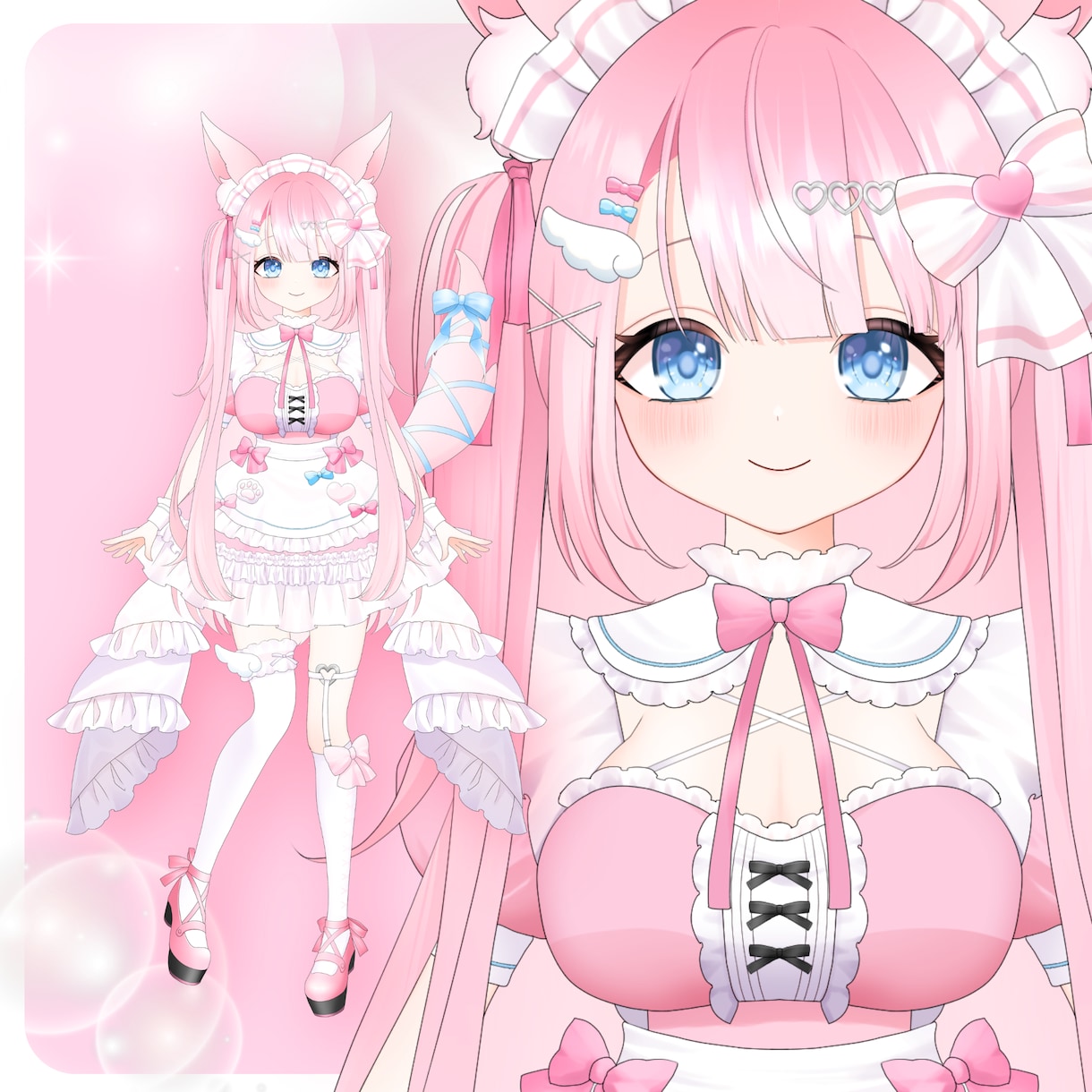 なりたい姿に✦2D用パーツ分けイラスト制作します 丁寧にヒアリングして進めます✦あなただけの特別な１点ものに♥ イメージ7