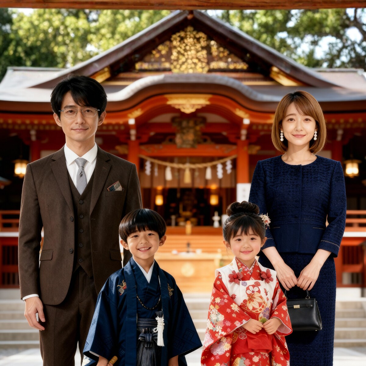生成AIで七五三の記念写真をリアルに再現します 撮影できなかった七五三を生成AIで美しく再現します イメージ9