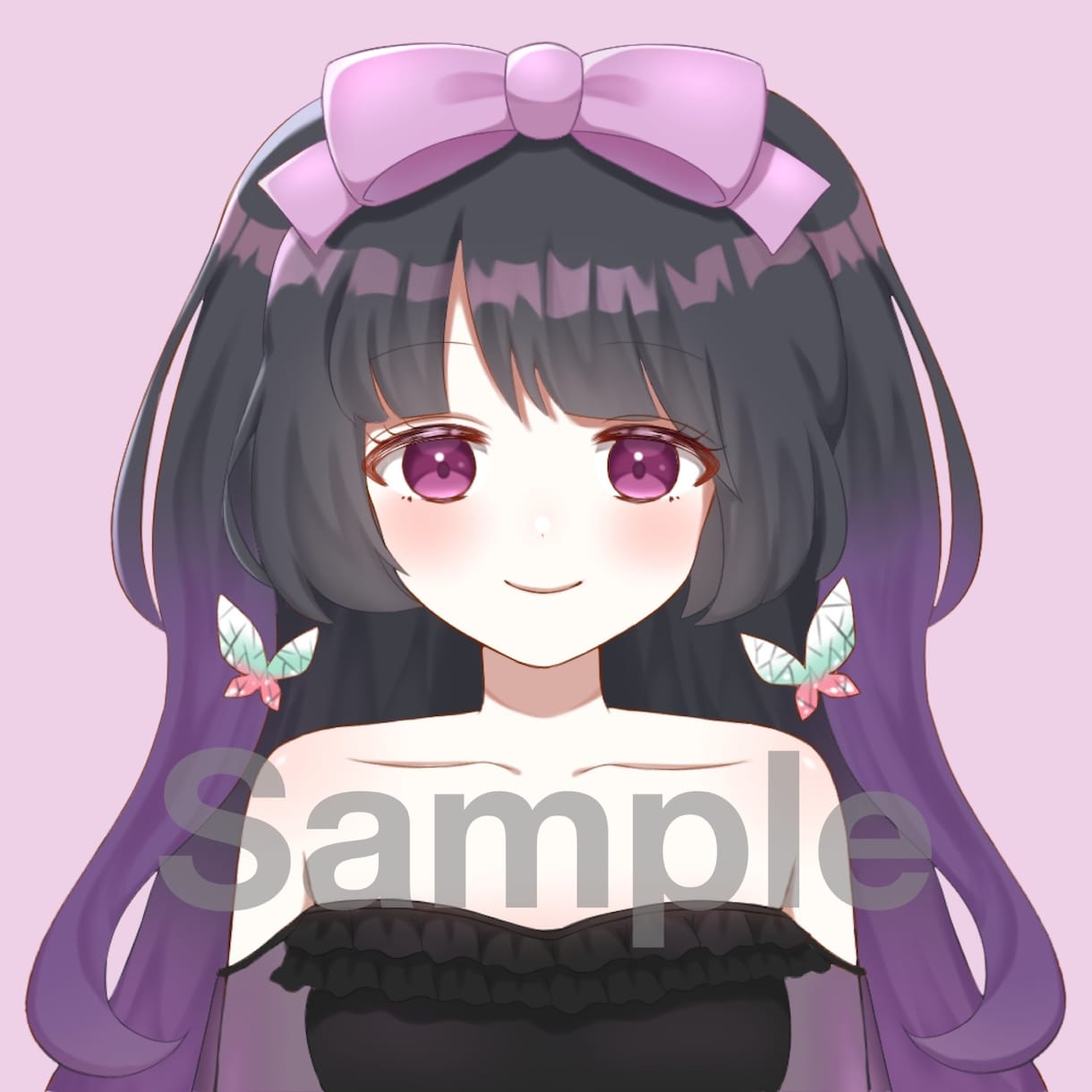 最短3日！かわいいアイコンお描きします かわいい女の子が得意です！ぜひお任せくださいませ！ イメージ2