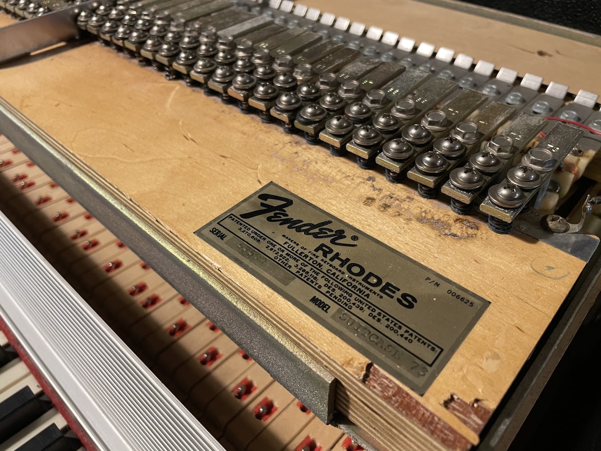 ローズピアノRhodesの調整、又は修理します ビンテージピアノの音調整、オーディオ機器含めその他修理受付 イメージ9