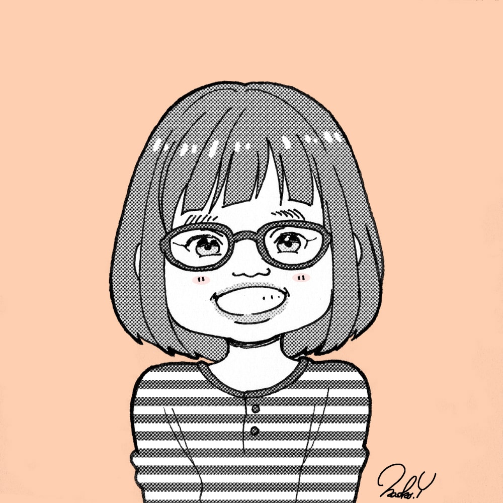マンガ風の似顔絵作成します お試し価格！モノクロ人物+単色背景で作成。 イメージ1