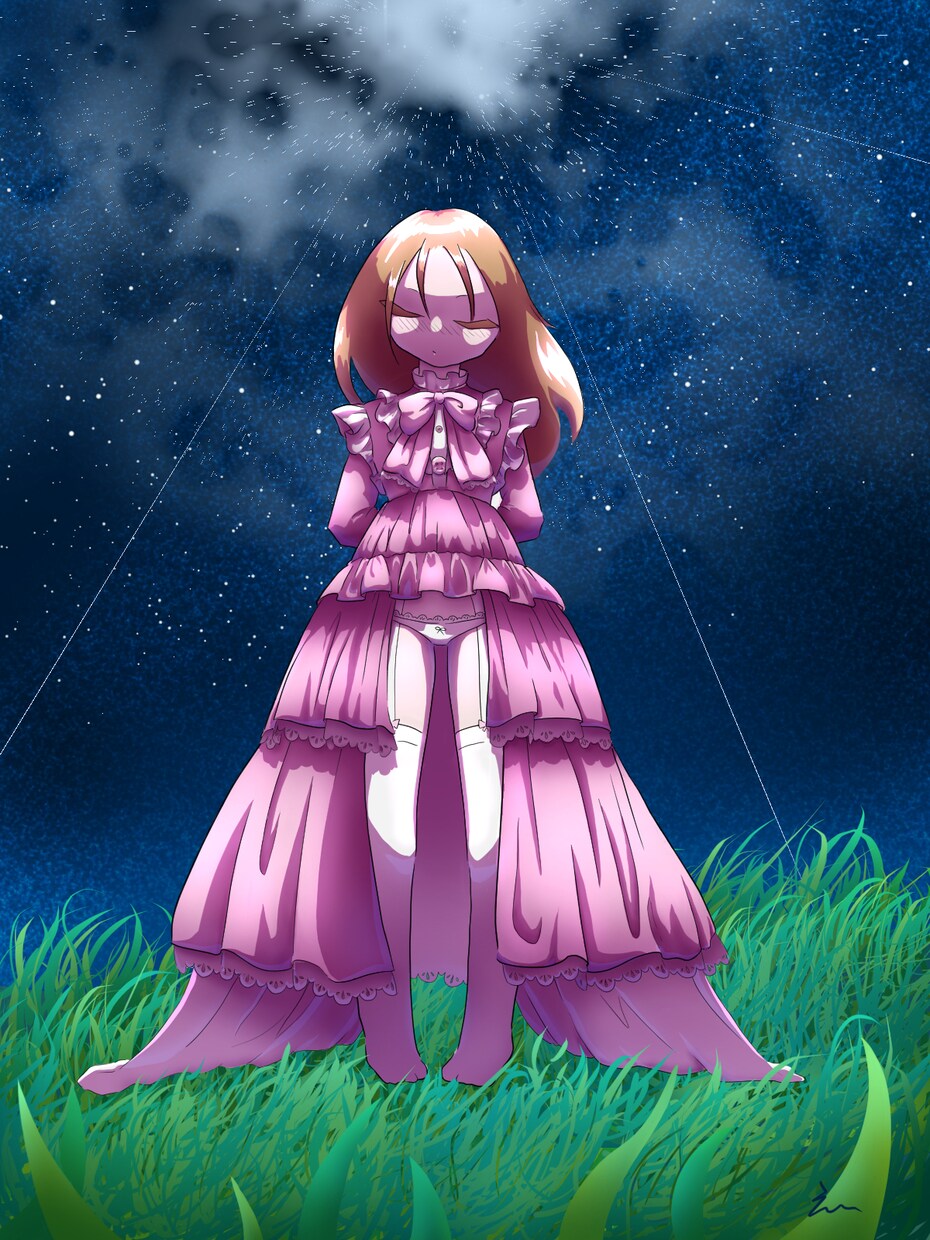 キラキラしたかわいいイラストを描きます キラキラしたかわいいイラストを描きます。簡単な背景が可能です イメージ2