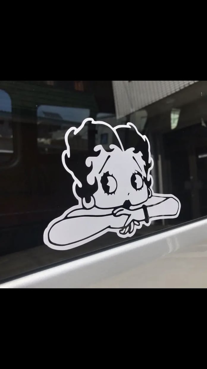 ご依頼に忠実に。カッティングステッカー作成ます アニメから、梵字、ロゴまで自由自在でこの安さ^_^ イメージ3