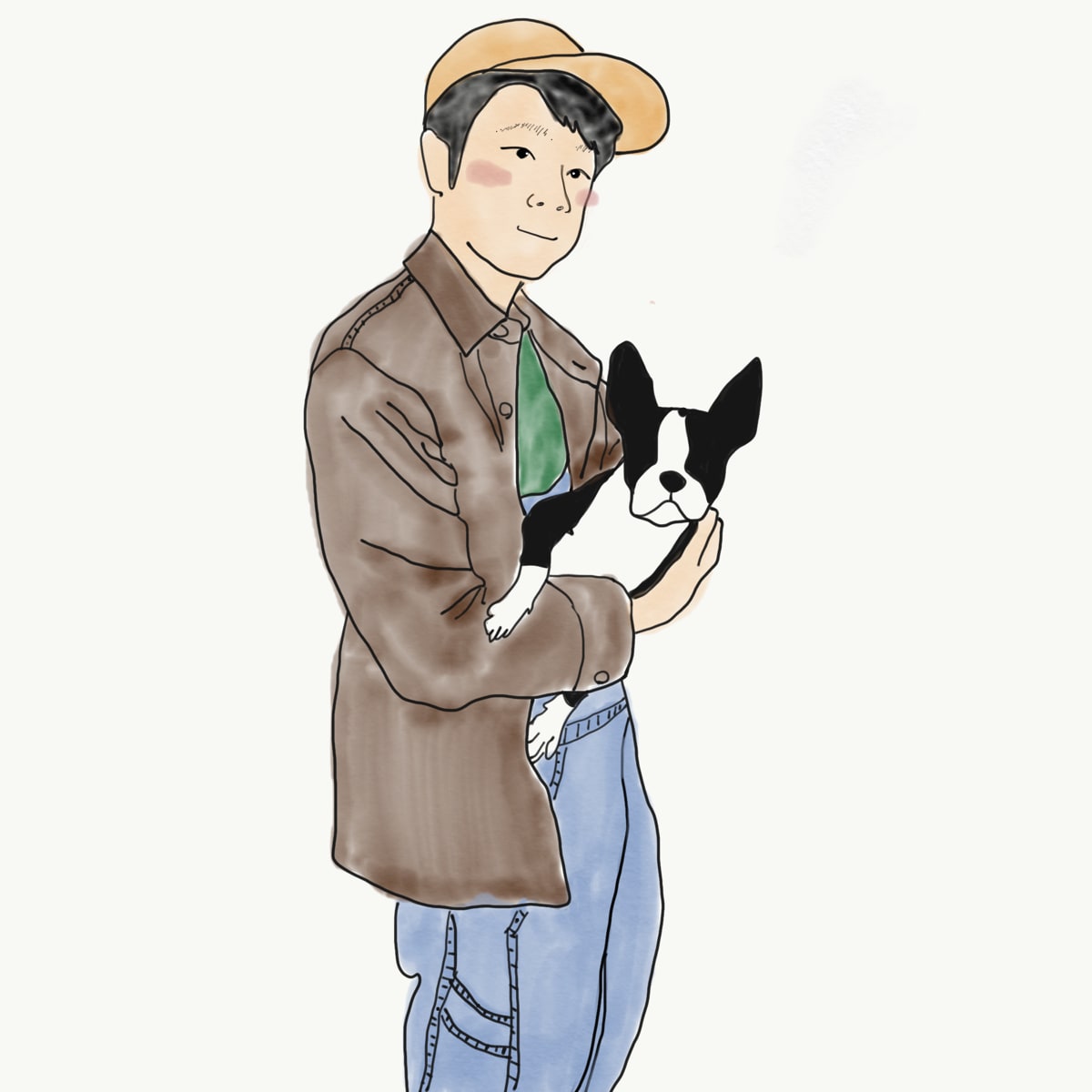 水彩画タッチでおしゃれで安心感のある似顔絵描きます トプ画やプレゼントにも！最短、最安値でご提供（期間限定） イメージ3