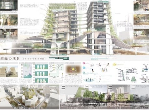 幻想的なパース(内外観)を描きます 建築内外装、プレゼン資料、3Dモデル、 イメージ4