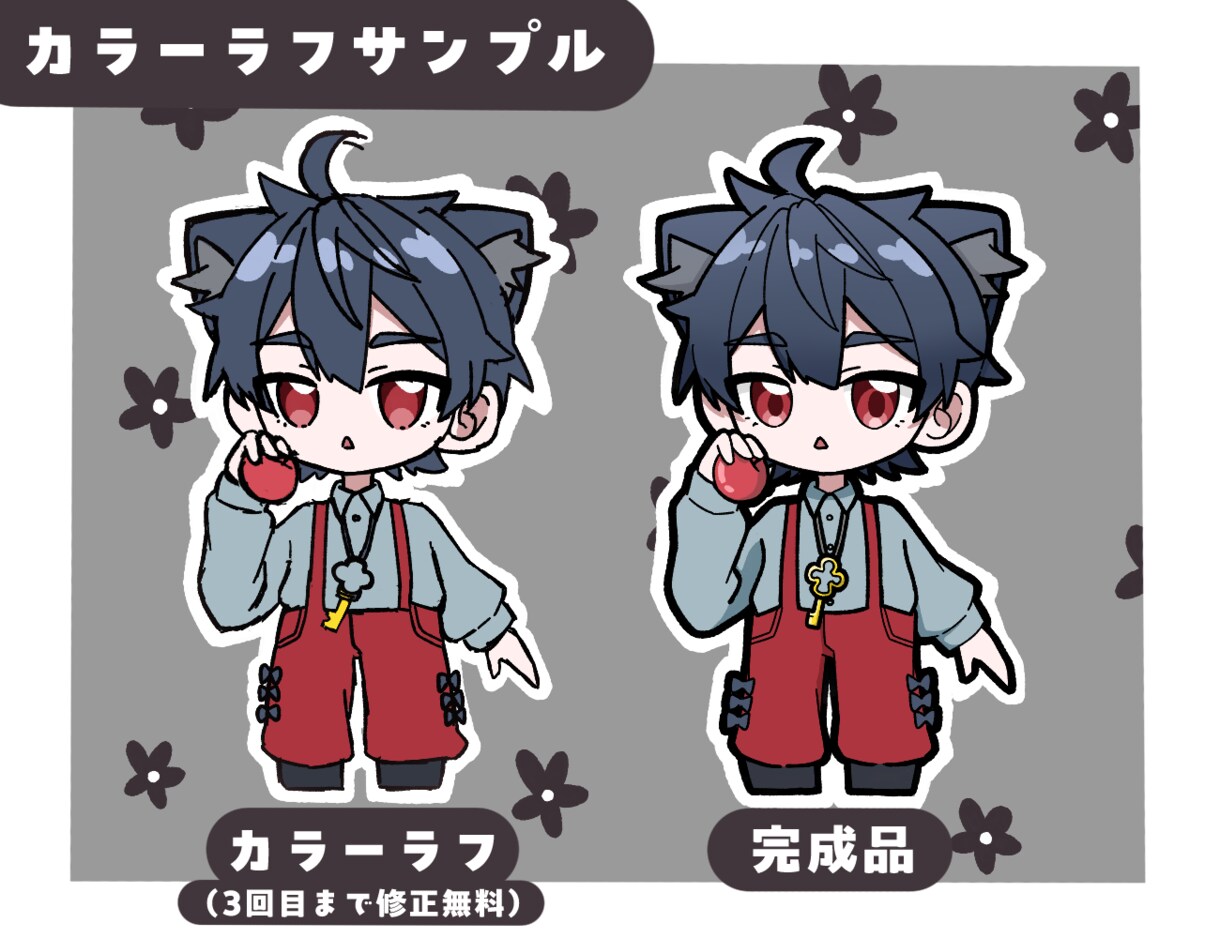 商用利用可！とにかく安く早く、ミニキャラ描きます あなたの活動のお手伝いします！ イメージ3