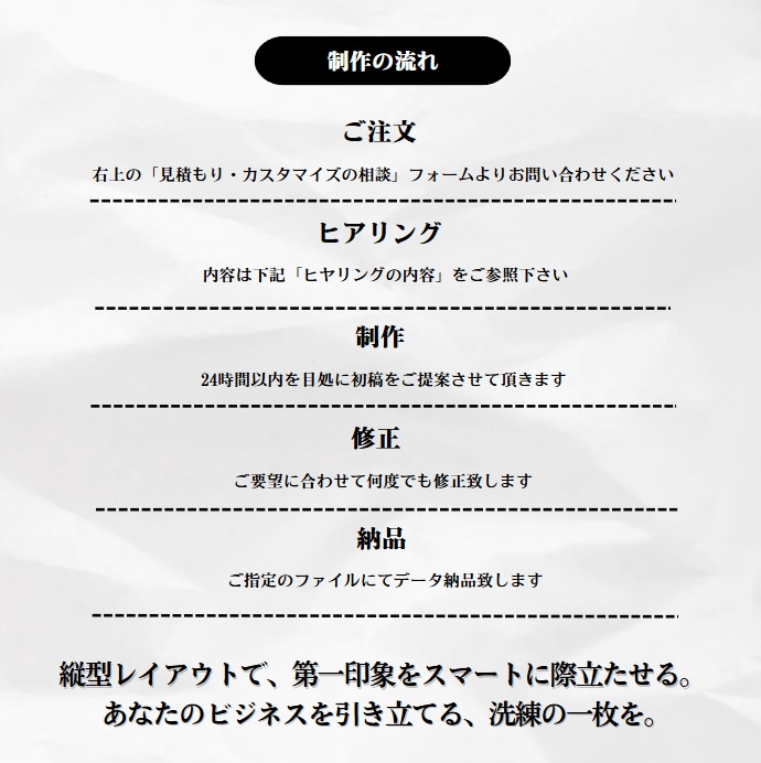 キャンペーン中★★　魅力が伝わる名刺を作成します 何度でも修正OK。理想の名刺がここに。 イメージ2